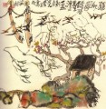li huasheng sketch on a summer day 1981 traditional China